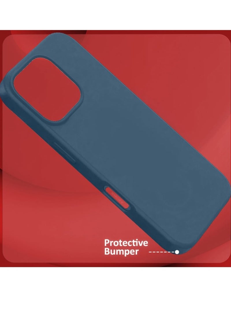 Generic Liquid Silicone Protective Case for iPhone 16 Pro Max with Microfiber Lining  - Image 5