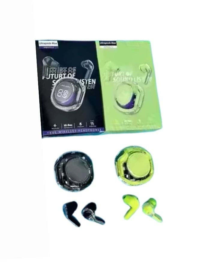 سماعات Ultrapods Pro – علبة شحن بإضاءة LED | صوت نقي | متوافقة مع جميع الهواتف - Image 2