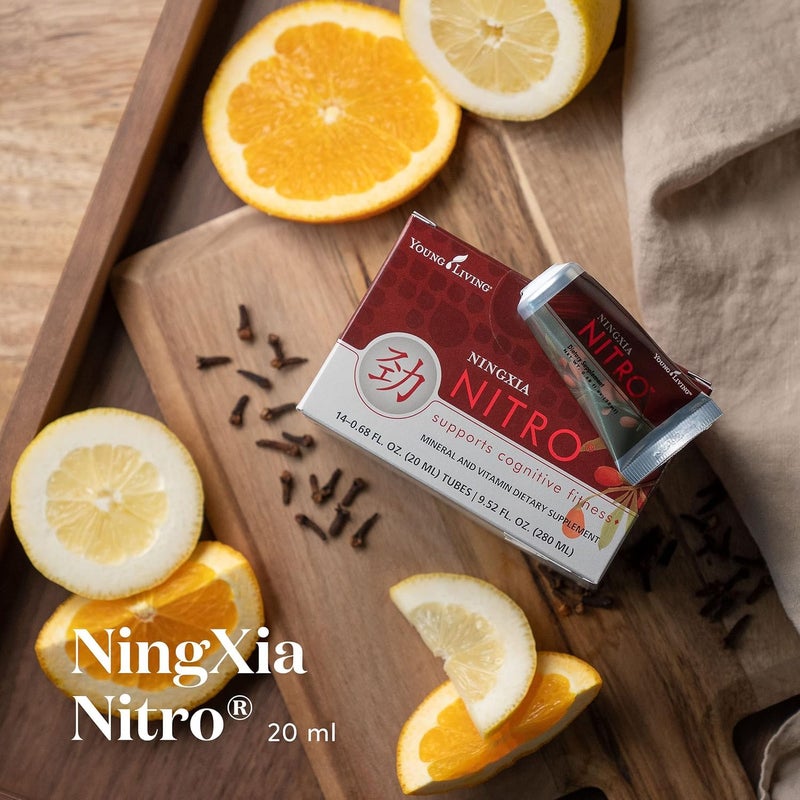 Young Living مشروب نينغشيا نيترو من يانغ ليفينغ 1 عبوة 14 كيس  مشروب طاقة من توت الذئب مع الشاي الأخضر والجينسنغ الكوري يدعم التركيز والطاقة واللياقة البدنية - Image 3