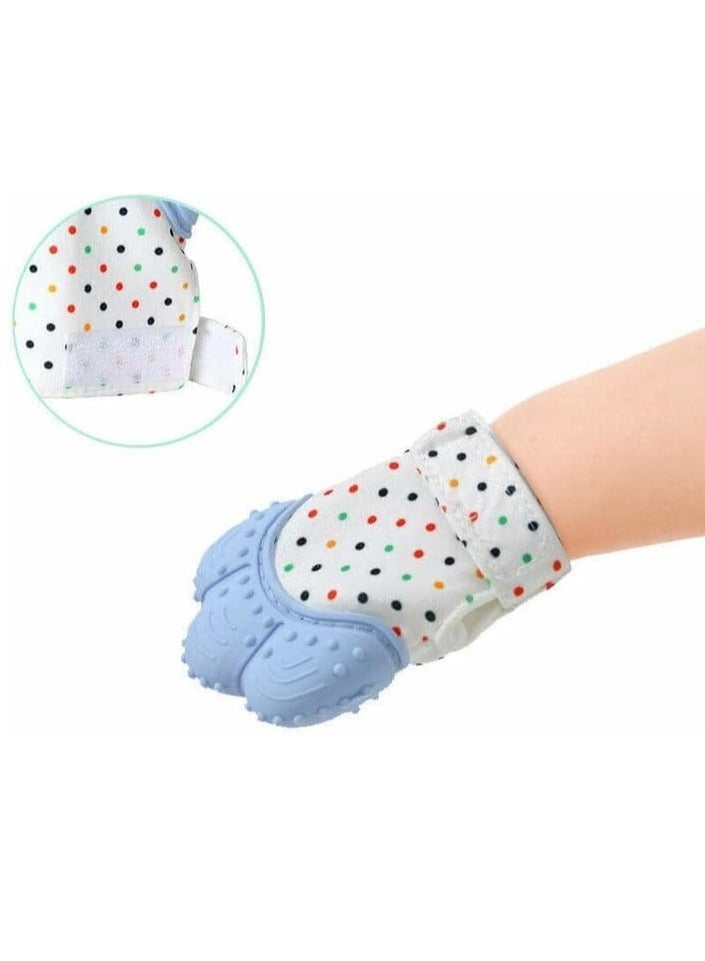 Baby Teething Glove, Self Soothing Teether Toy Relieve Teething Pain and Prevent Scratches - 1 Glove, (Licky) - Image 4