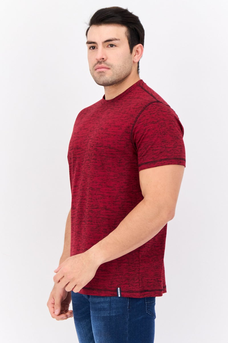 Company Eighty One تي شيرت رجالي بأكمام قصيرة وياقة دائرية، رمادي، - Image 4