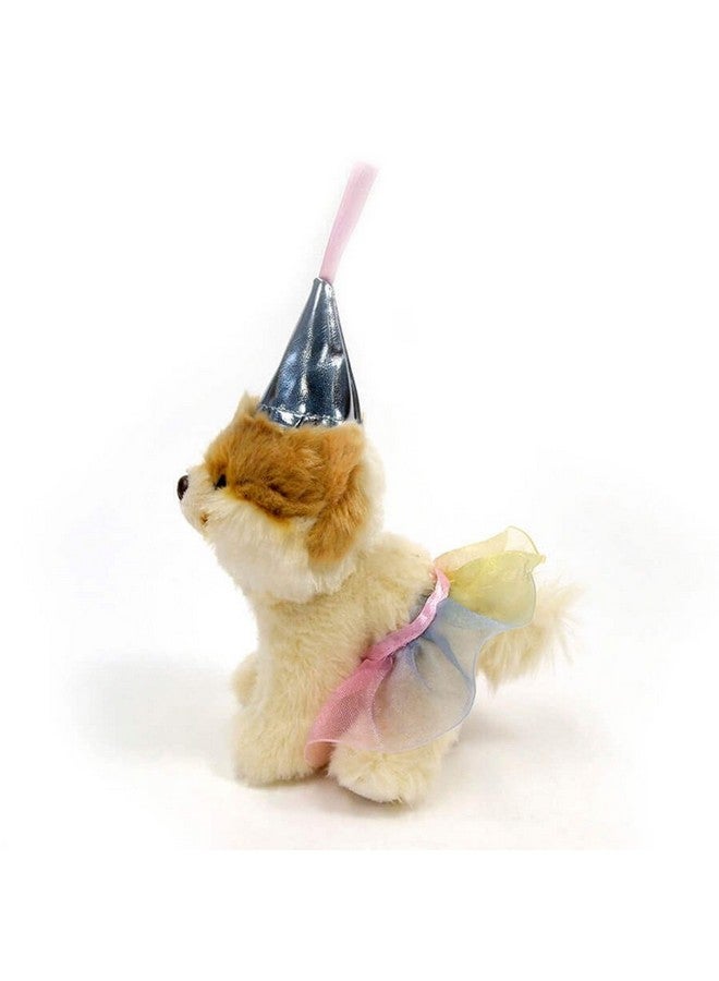 GUND World’s Cutest Dog Boo Itty Bitty Boo #046 Princess Stuffed Animal Plush, 5", Ivory/Silver (4060864) - Image 5