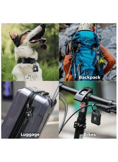 Hihonor 2 Pack Waterproof Airtag Holder, Air Tag Keychain, Anti-Theft Protective Tracker Case with Key Ring for Apple Air Tags, IP68 Airtags Case for Men's Wallet Luggage, Keys, Bags, Dog Pet Collar  - Image 5
