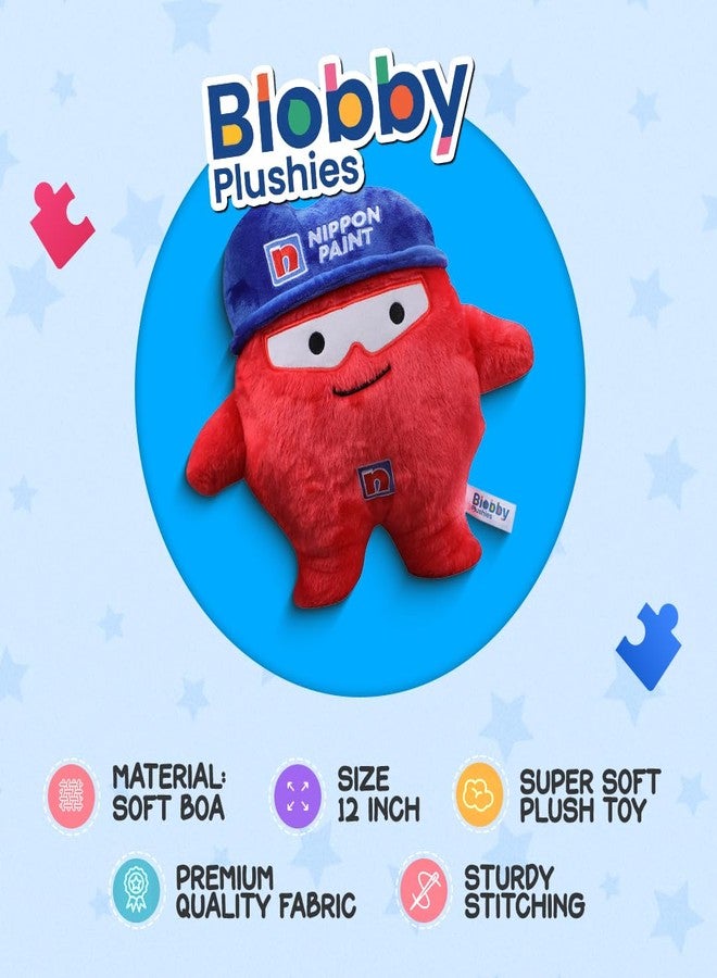 Nippon Paint Super Soft,Cuddly Plush Blobby (Orginal) from The House of Nippon Paint - L (12") - Image 3