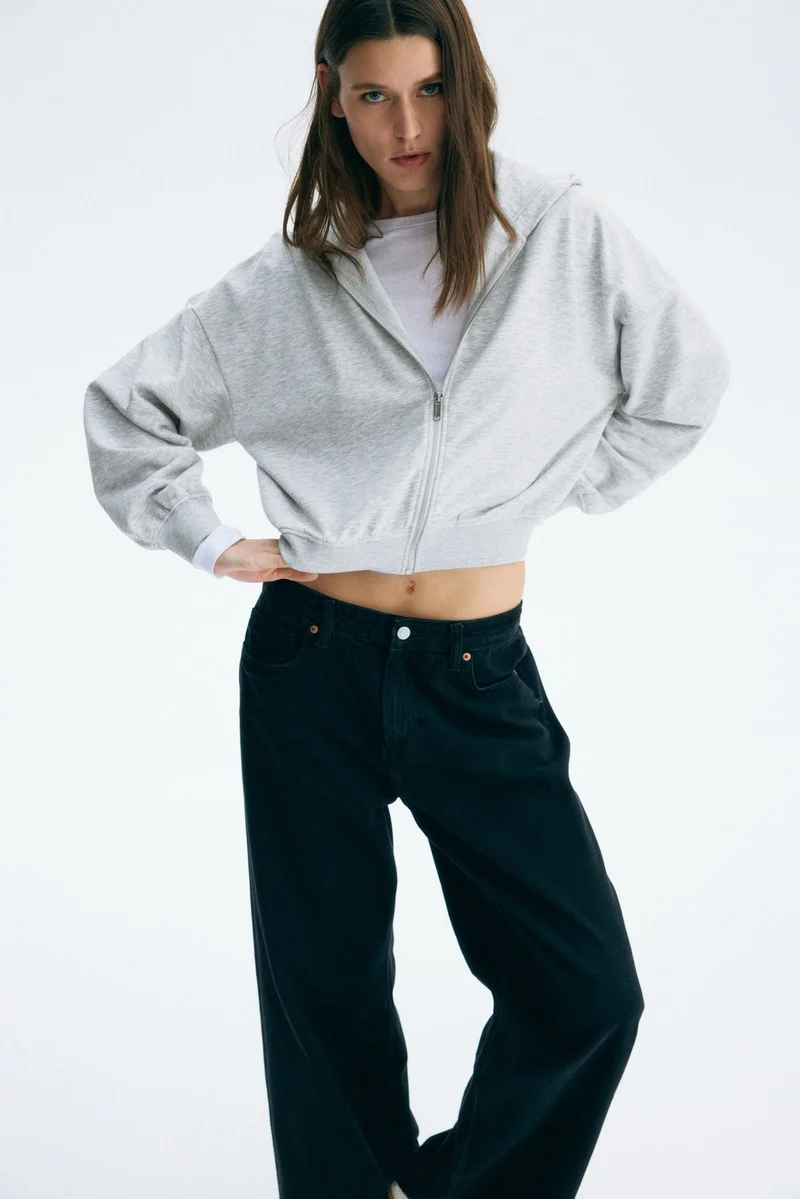 H&M Short zip-through hoodie