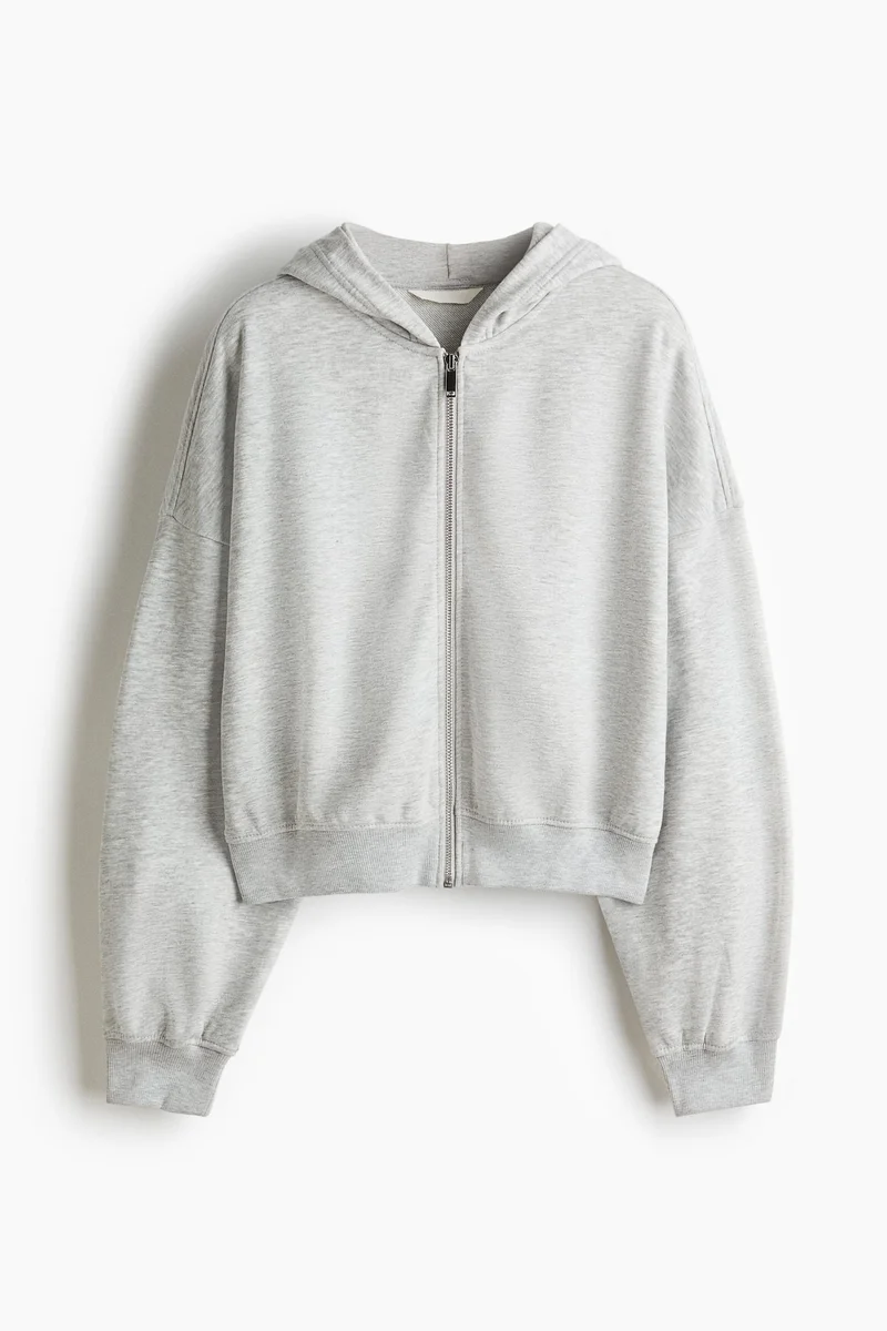 H&M  Short zip-through hoodie for Women | Best Price UAE