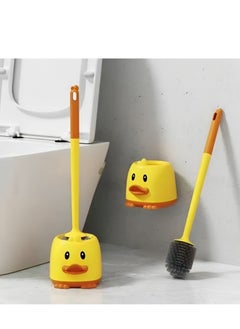 Duck Toilet Cleaning Brush Holder Long Handle Toilet Brush - Yellow