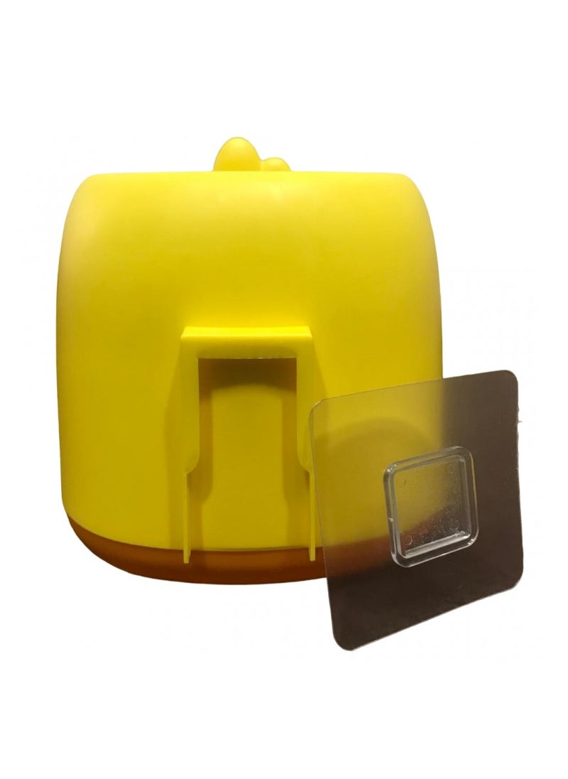 Generic - Duck Toilet Cleaning Brush Holder Long Handle Toilet Brush - Yellow - Image 1