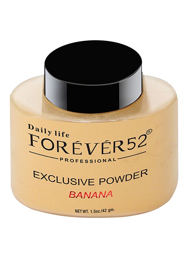 Exclusive Banana Face Powder Yellow