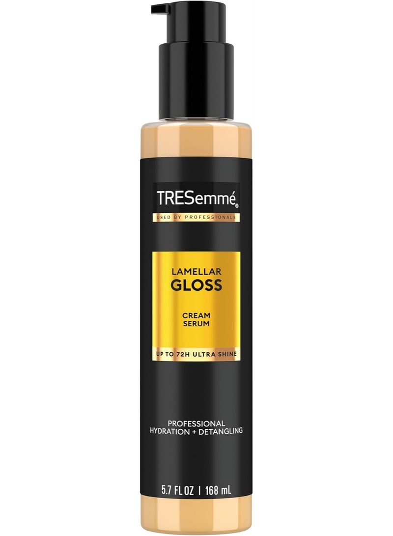Tresemme TRESemmé Lamellar Gloss Hydrating & Detangling Cream Serum, Ultra Shine, 5.7 Fl Oz - Image 1