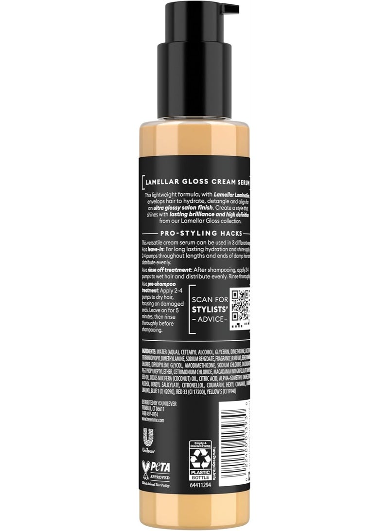 Tresemme TRESemmé Lamellar Gloss Hydrating & Detangling Cream Serum, Ultra Shine, 5.7 Fl Oz - Image 3