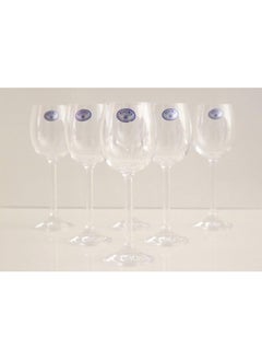 BOHEMIA Bohemia Crystal Clear Drinking Glasses Forum Set Of 6 135 Ml  - Image 2