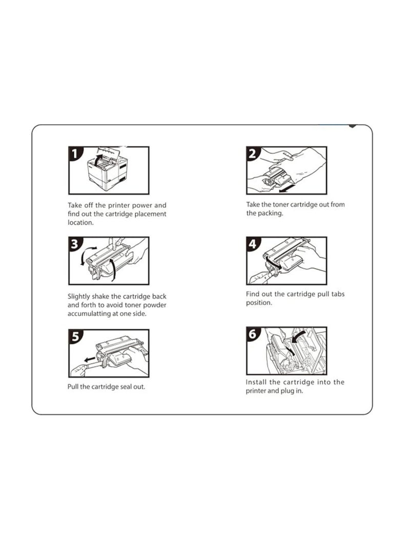 Terabyte 507A Toner Cartridge CE401A Compatible For Laser Jet Enterprise 500 Color M551n M525f M525dn M570M 575f Printer 401A 507 (CE401A(Cyan)) - Image 2