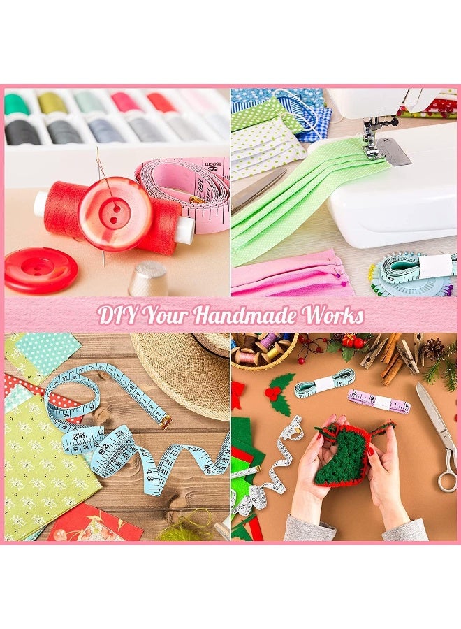 MOMENT 3 Pack Soft Measuring Tape For Body, Double Scale Fabric Craft Tape Measure Sewing Tailor Cloth Flexible Ruler For Weight Loss 60 Inch/150Cm - Image 5