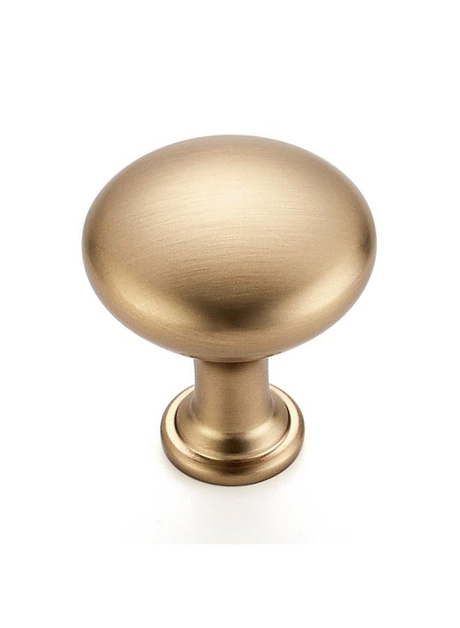 Ravinte 30 Pack 1 Inch Diameter Champagne Bronze Mini Round Solid Kitchen Cabinet Knobs Drawer Pulls for Dresser Closet Door Knobs Drawer Cabinets - Image 1