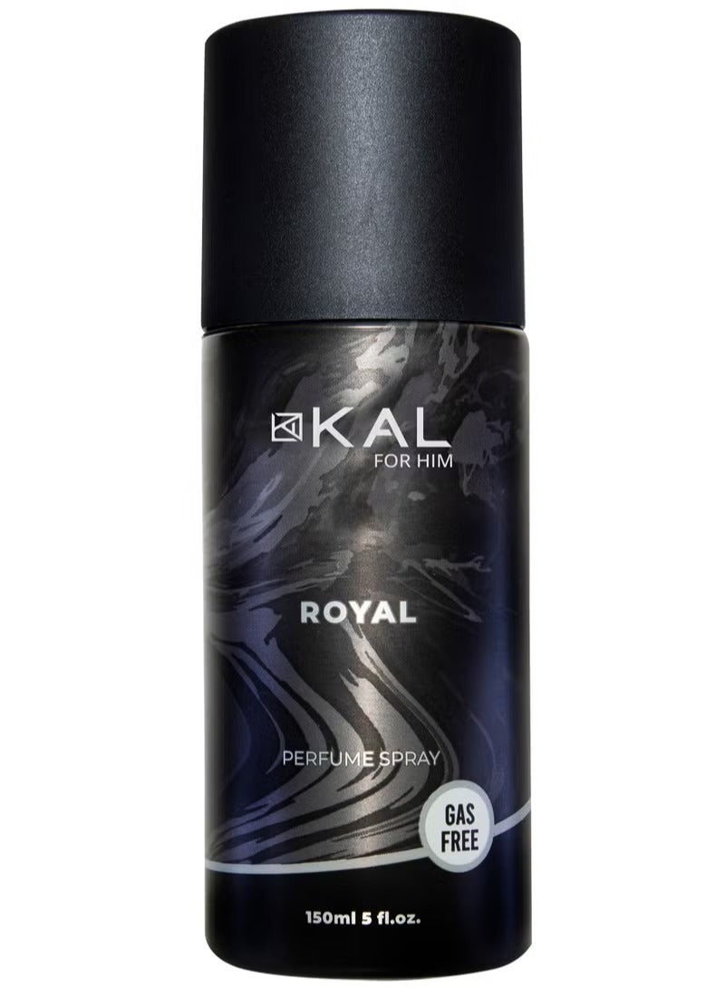 KAL Royal Perfume Spray For Men 150ml