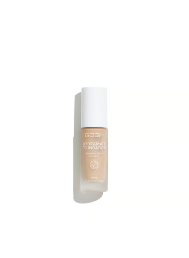 Gosh Hydramatt Foundation SPF15 006N Medium Light 30ml - Image 1