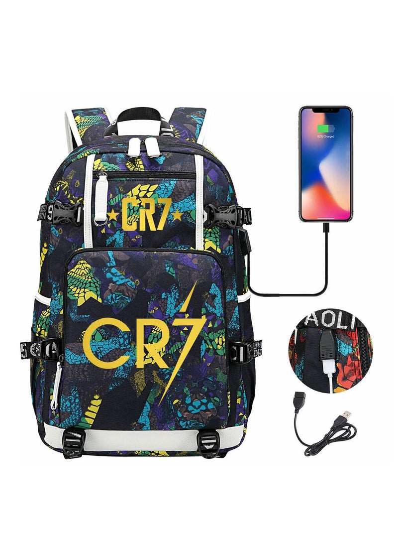 CR7 New Printed Backpack 