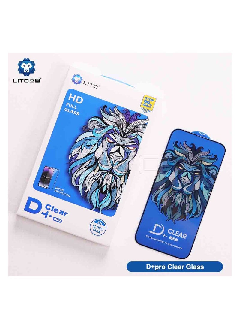 Lito Lito D+ Pro High Definition Tempered Glass Screen Protector For IPhone 15 Pro  - Image 2