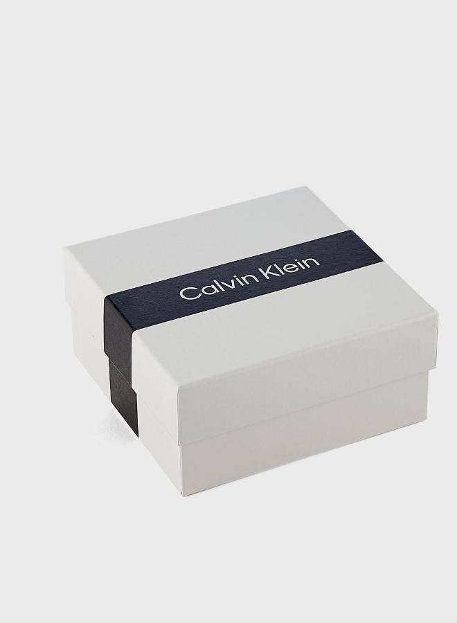 CALVIN KLEIN Warped Rings Collection Necklace For Women In Stainless Steel With A Charm - 35000008 - Image 5