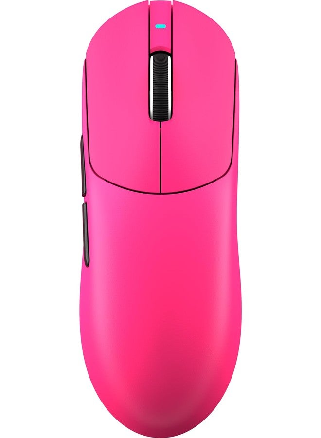 ATTACK SHARK X8 PLUS Wireless Gaming Mouse,55g Ultra-lightweight Wired/BT/2.4GHz Wirelss Programmable Mouse,1K Polling Rate,PixArt PAW3395PRO Sensor,40000 DPI,Gamer Mice for PC/Win/Mac/Big Hand(Berry)