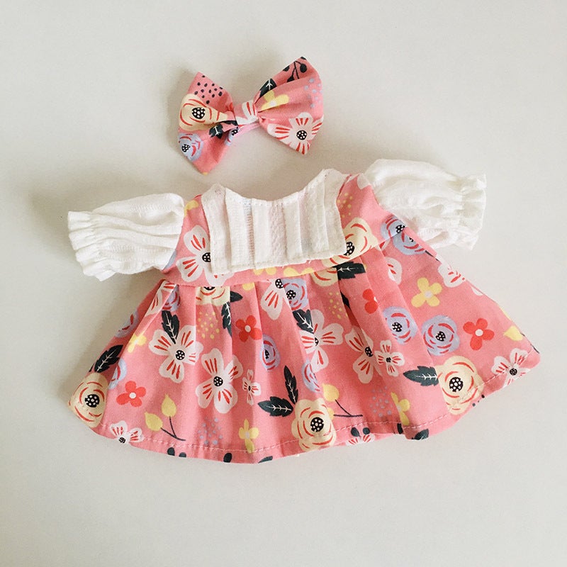 23Cm Repair Hook Xiao Fei Dog Doll Clothing Accessories Christmas Sweater Set Cardigan Strap Pants Clothes Set Change - Image 1
