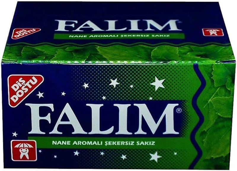 Falim Sugarless Mint Gum - 100 Pieces - Image 2