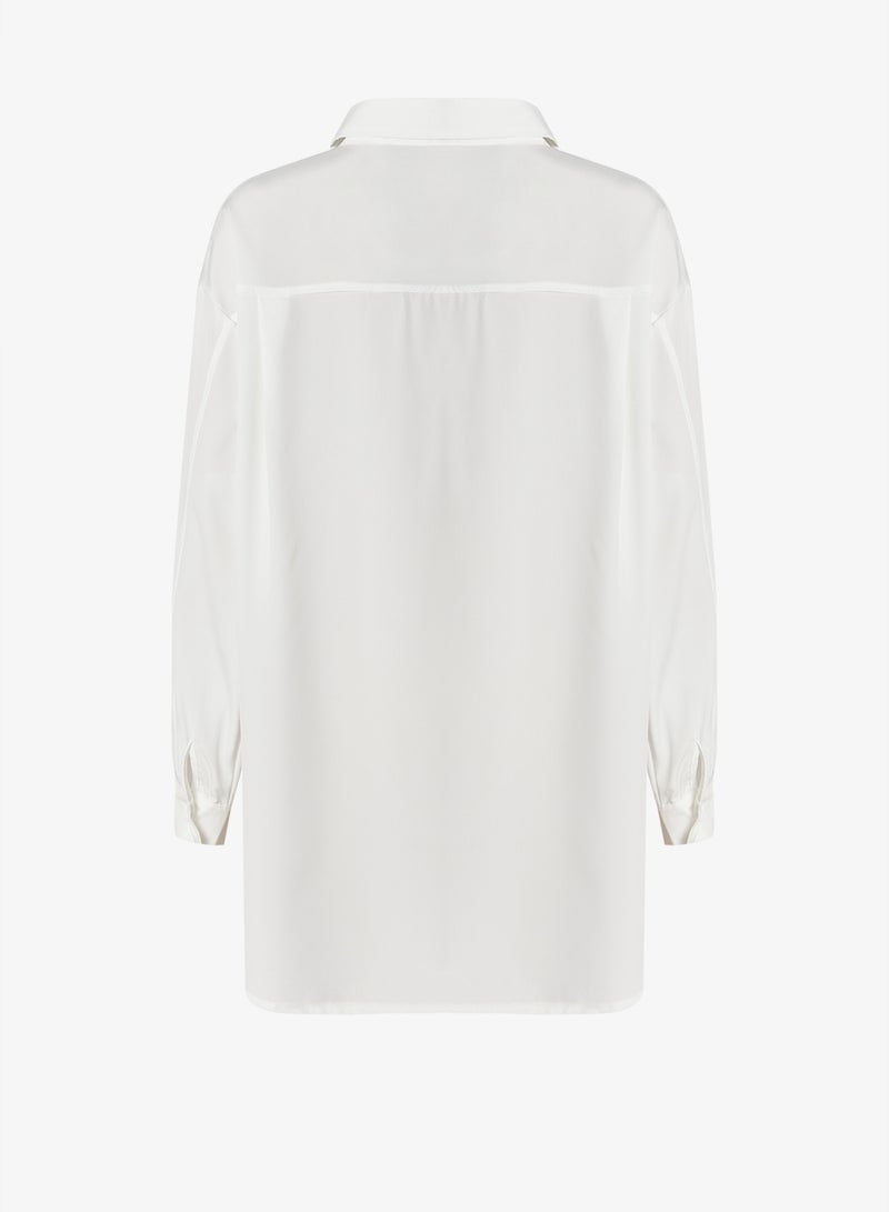 Ginger Plus Button Down Oversize Shirt - Image 3