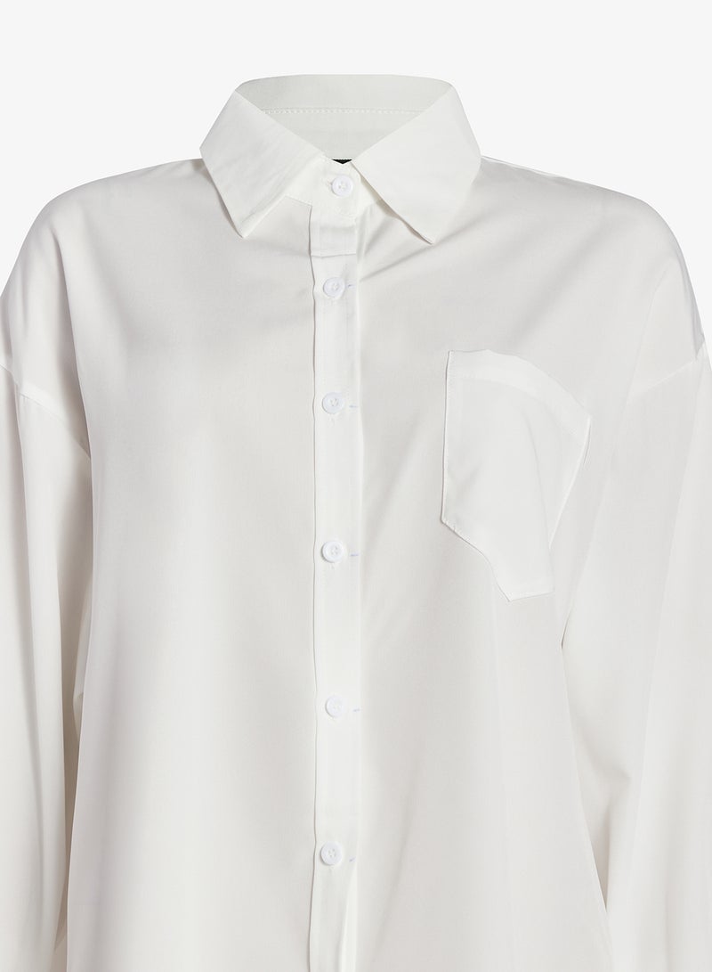 Ginger Plus Button Down Oversize Shirt - Image 4