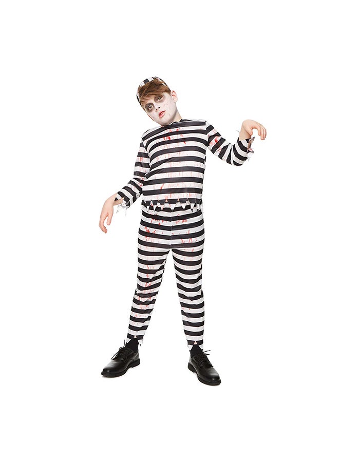 Mad Costumes Zombie Prisoner Kids Costume 9-10 Years - Image 1
