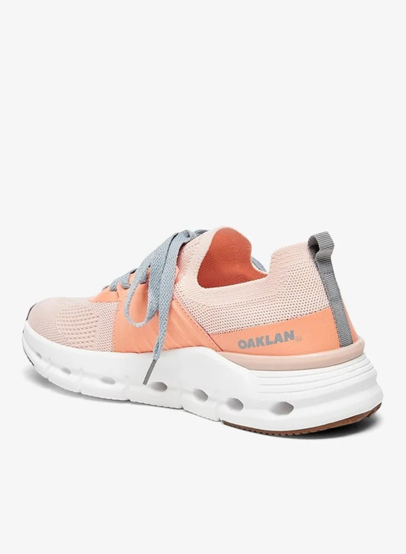 Oaklan by Shoexpress Textured Sports Shoes with Lace-Up Closure