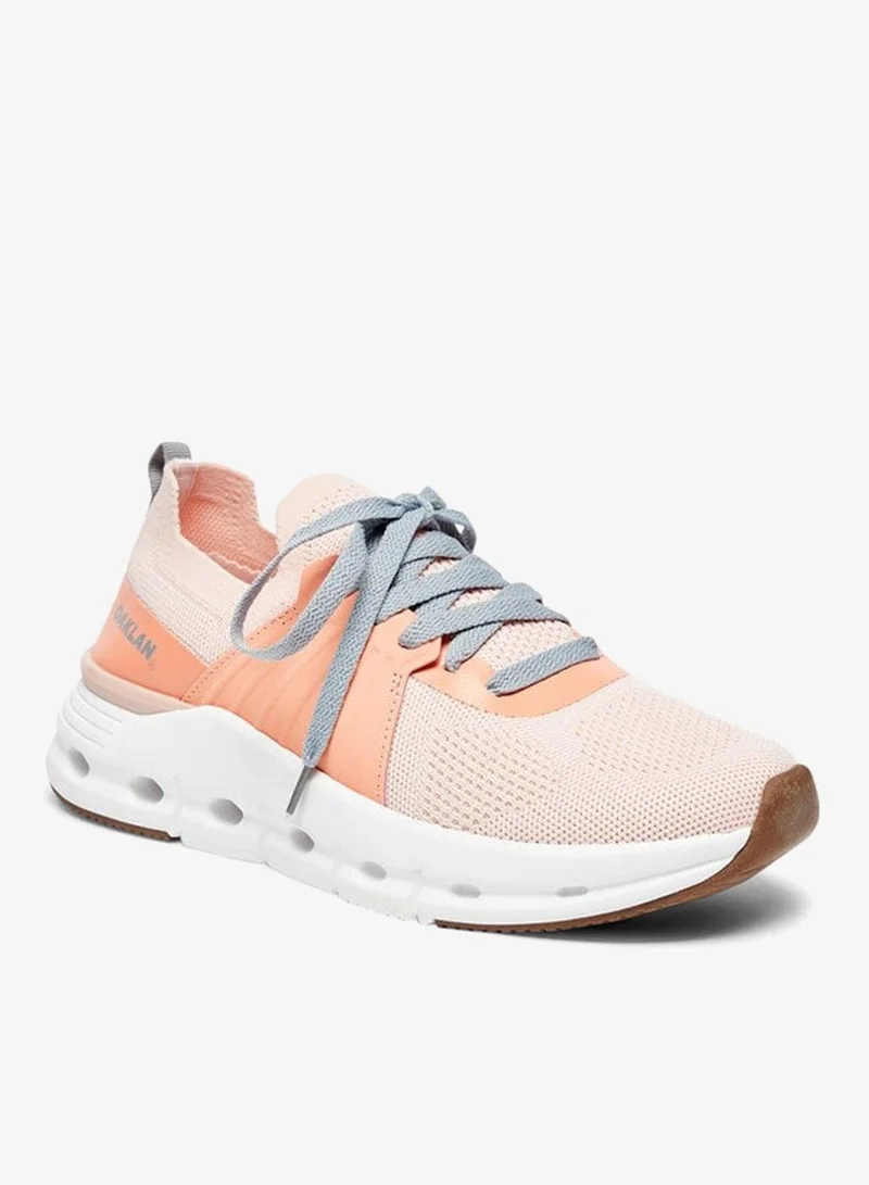 Oaklan by Shoexpress Textured Sports Shoes with Lace-Up Closure