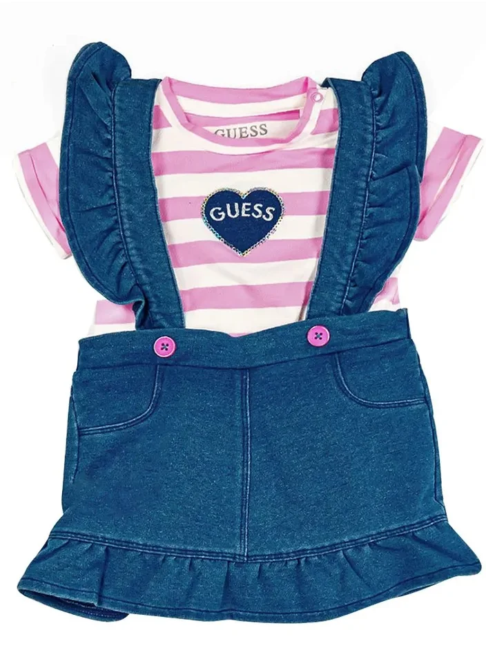 GUESS Kids Printed Bodysuit & Romper Set