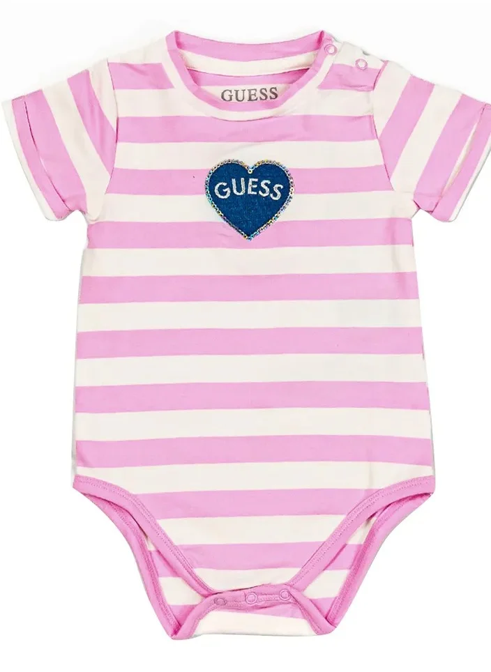 GUESS Kids Printed Bodysuit & Romper Set