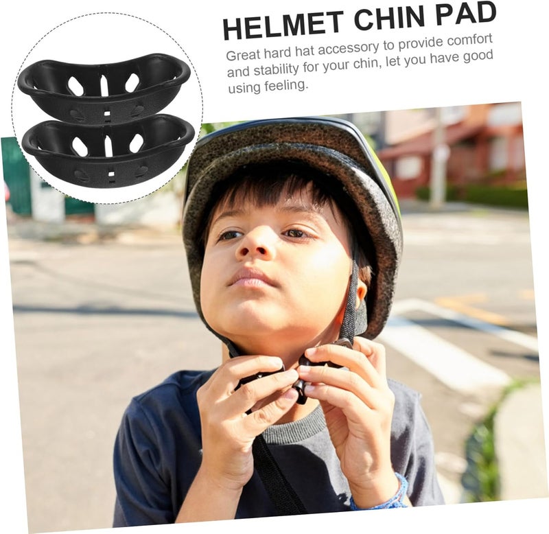 OSALADI 32pcs Helmet Chin Pad Double Chin Strap Jawline Shaper Fast Helmet Accessory Hard Hat Holder - Image 5