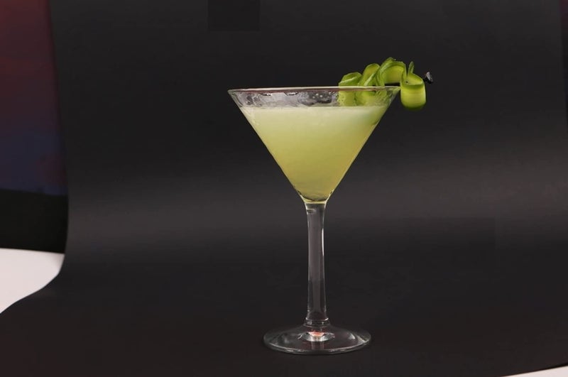 MZP MZP Italian Premium Martini Glasses Crystal Shine Clear Designer Cocktail and Martini Transparent Glass 180 ml for Multipurpose use Wine Whiskey Mojito Juice Glasses Set of 2 180 ml 2  - Image 4