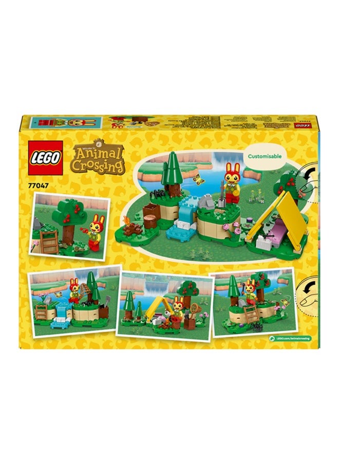 LEGO 77047 Animal Crossing Bunnie’S Outdoor Activities Buildable Creative Playset For Kids, Toy Tent And Rabbit Minifigure From The Video Game Series; Birthday Gift For Girls And Boys Aged 6 And Over (164 Pieces)  - Image 3