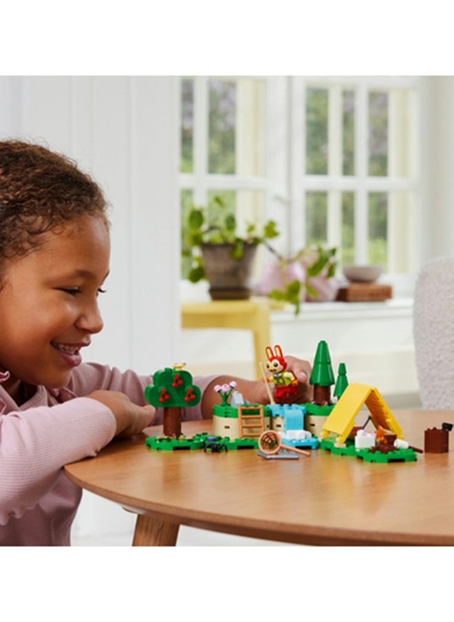 LEGO 77047 Animal Crossing Bunnie’S Outdoor Activities Buildable Creative Playset For Kids, Toy Tent And Rabbit Minifigure From The Video Game Series; Birthday Gift For Girls And Boys Aged 6 And Over (164 Pieces)  - Image 5