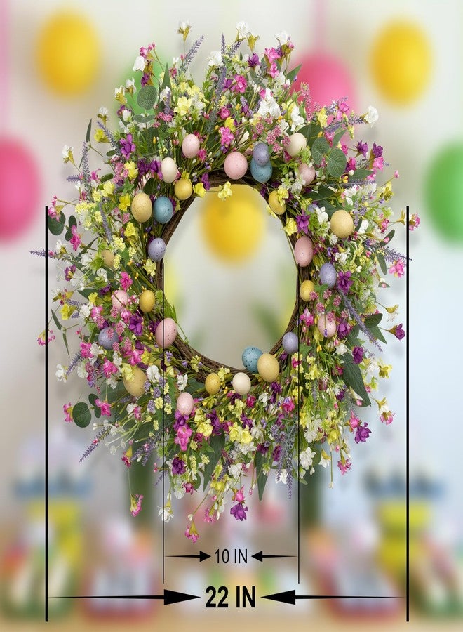 LLZLL إكليل عيد الفصح LLZLL مقاس 22 بوصة - Image 2