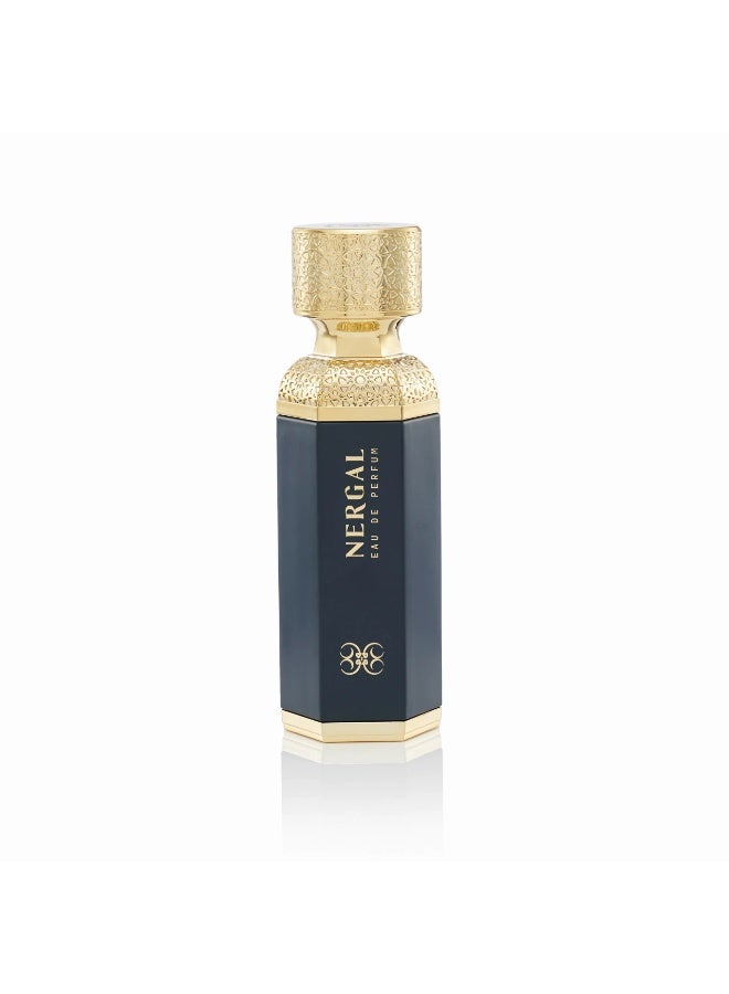 NERGAL Luxury Eau De Parfum for Men and Women Royal Blend of Oud and Rose with Vanilla Amber and Sandalwood for a Captivating Lasting Scent