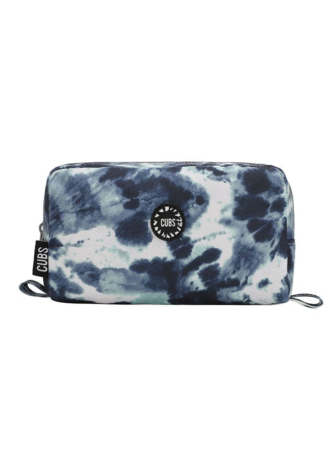 CUBS Tie Dyed Waterproof pencil case pouch with zip closure - Image 1