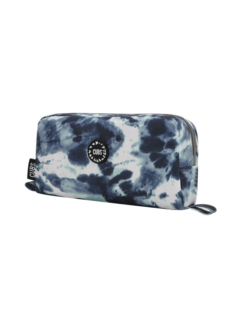 CUBS Tie Dyed Waterproof pencil case pouch with zip closure - Image 2