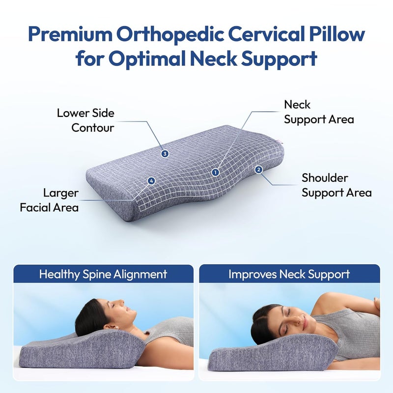 Frido Frido Ultimate Neck Contour Cervical Plus Pillow for Neck