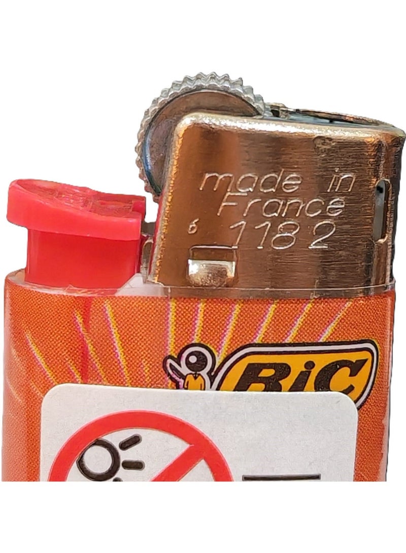 BIC J5 Limited Edition Coffee-themed Mini Lighters - Tray of 50 - Image 3