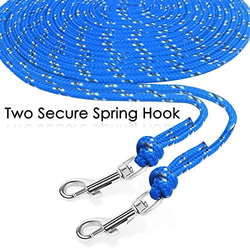 Rypet Reflective Cat Long Leash - 30 FT Escape Proof Walking Leads Yard Long Lead Durable Safe Personalized Extender Leash Traning Play Outdoor for Kitten, Puppy, Rabbit and Small Animals - Image 4
