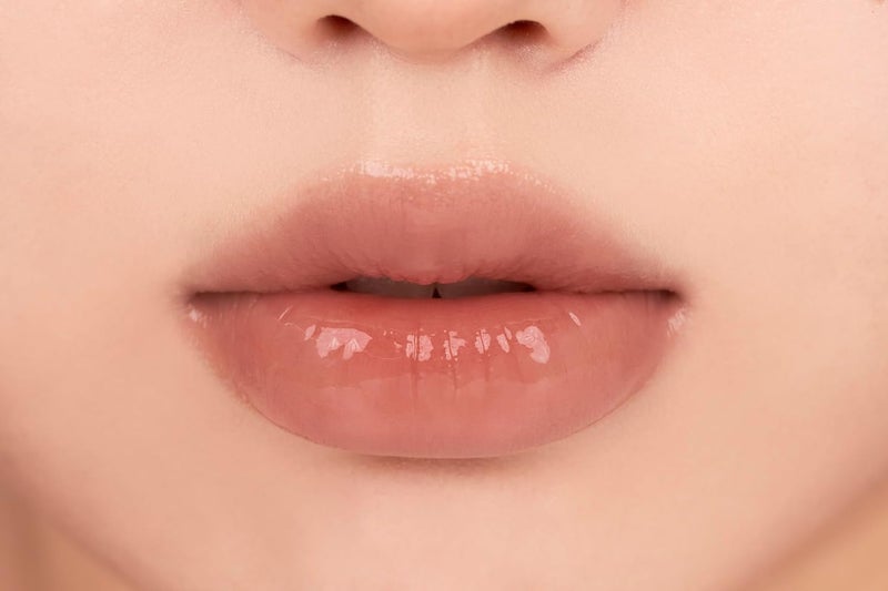 rom&nd GLASTING MELTING BALM 13 Scotch Nude | Crystal-Clear Water-Gloss Shine | Hydrating Tinted Lip Balm for Plump, Non-Sticky Lips - Image 2