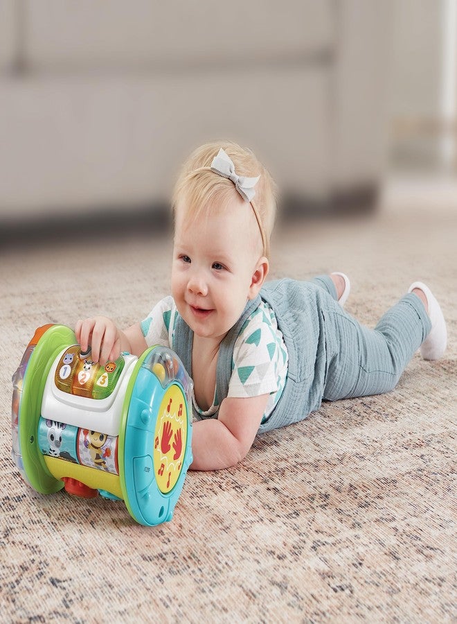 VTech - 3 in 1 Interactive Magic Roller, Multi-Activity Toy for Babies from 6 Months, Drum, Piano and Activity Center, Music Learning, Teaches Basic Vocabulary, - Image 3