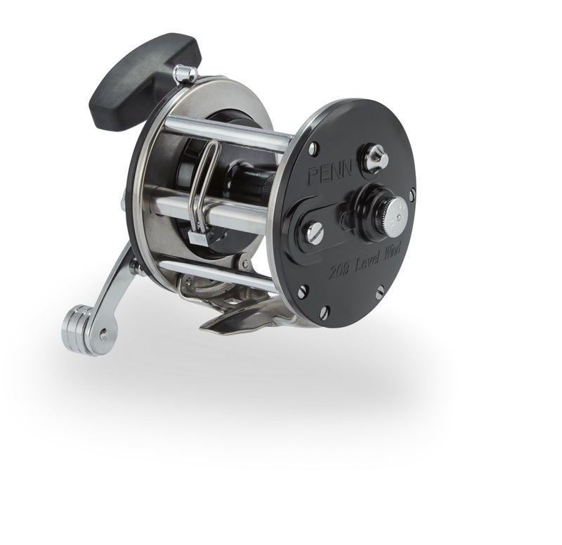 PENN General Purpose Level Wind Conventional Nearshore/Lake Fishing Reel, HT-100 Star Drag, max of 10lb | 4.5kg, Machined and Anodized Aluminum Spool with Bakelite Sideplates, 290yd/20lbs, Black - Image 3