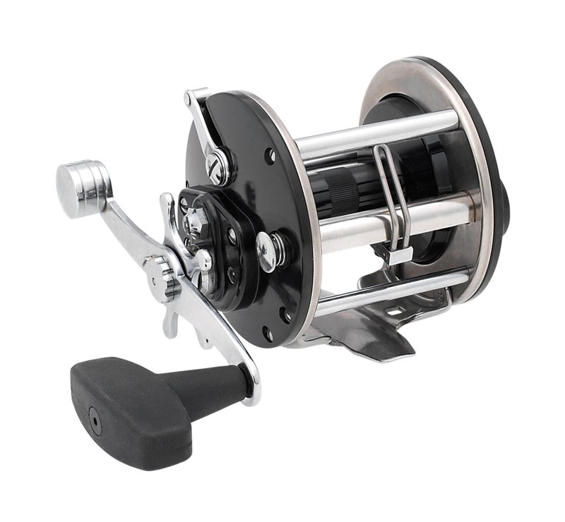PENN General Purpose Level Wind Conventional Nearshore/Lake Fishing Reel, HT-100 Star Drag, max of 10lb | 4.5kg, Machined and Anodized Aluminum Spool with Bakelite Sideplates, 290yd/20lbs, Black - Image 1