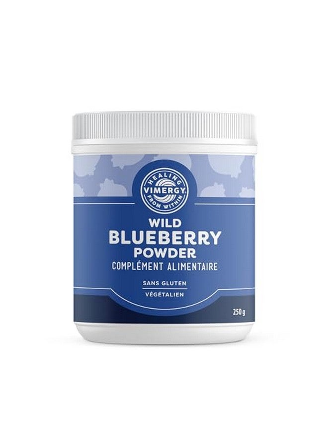 Vimergy Wild Blueberry Powder - Protects Brain Health* - Supports Cardiovascular Function* - Organic, Vegan & Gluten-Free - Regular Size 250g - Image 4